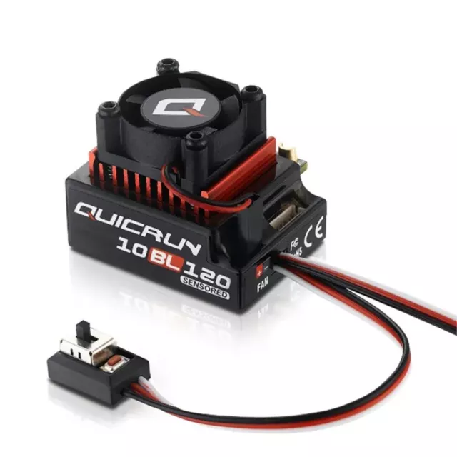 Hobbywing Quicrun 10Bl120 G2 Brushless Sensored/Sensorless Esc