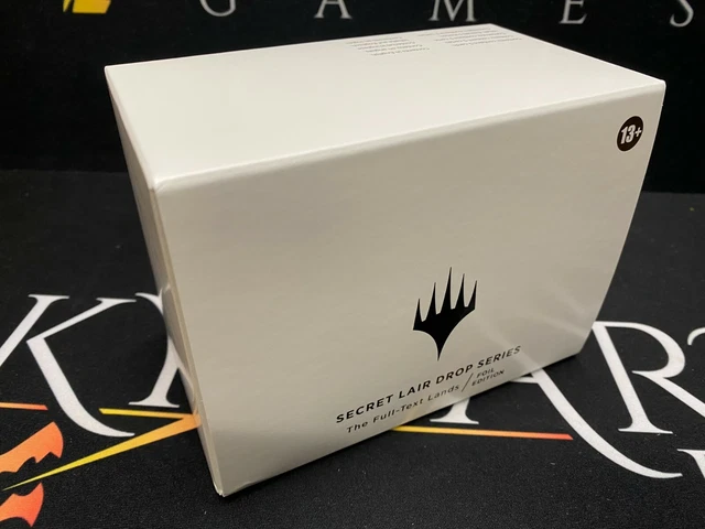 The Full-Text Lands (FOIL) - Secret Lair MTG GENUINE/SEALED