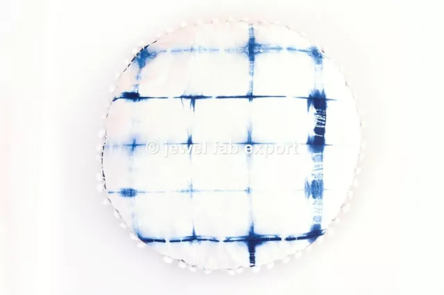 16"Handmade Euro Sham Tie-Dye Cotton Pillow Case Shibori Throw Cushion Cover-2PC