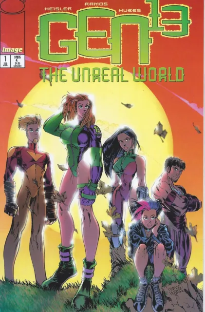 Image 1996 GEN 13 THE UNREAL WORLD #1 Near Mint Comics 1-Shot Humberto Ramos 