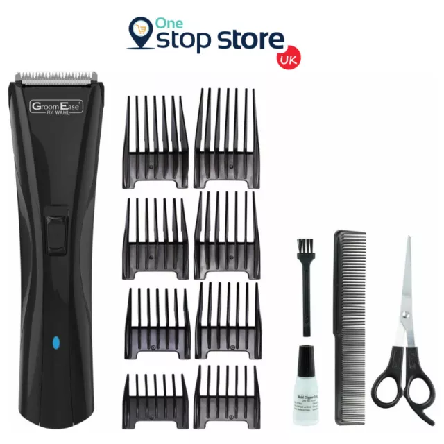 Wahl Groomease Cordon / sans Fil Coupe-Ongles Cheveux Barbe Hommes Rechargeable