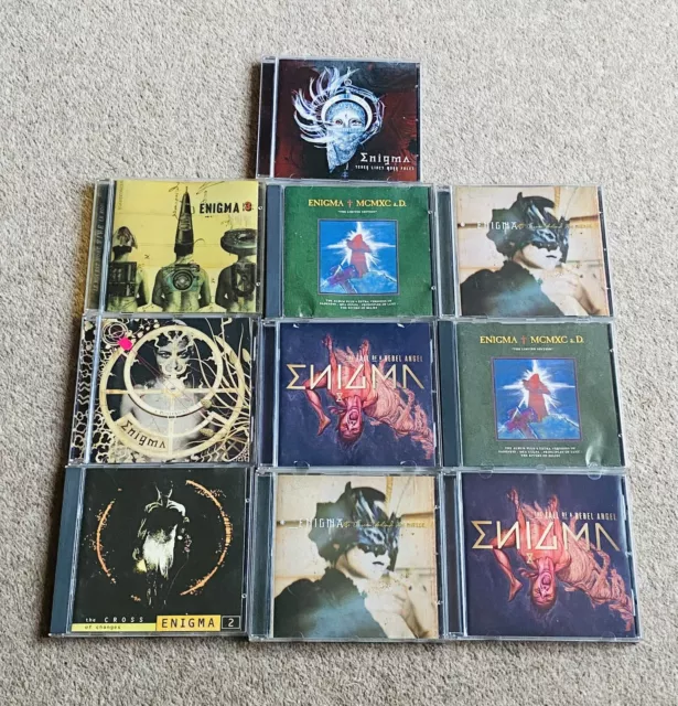 Collection Of Enigma CDs - Job Lot 10 In Total.