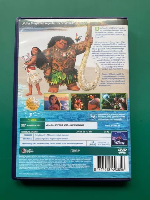 Disney DVD Vaiana - Das Paradies hat einen Haken 2
