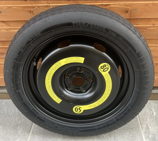 SEAT TARRACO SKODA Kodiak Vw Tiguan Audi Q3 18" Genuine Space Saver ...