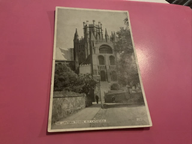 Ely Cathedral The Lantern Tower  Cambridgeshire Postcard ( Ref B 1 )