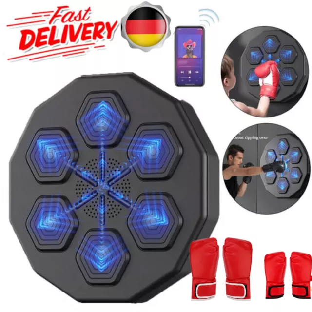 Bluetooth Elektronische Musik Boxmaschine Wandziel Wandmontage mit 4 Handschuhen