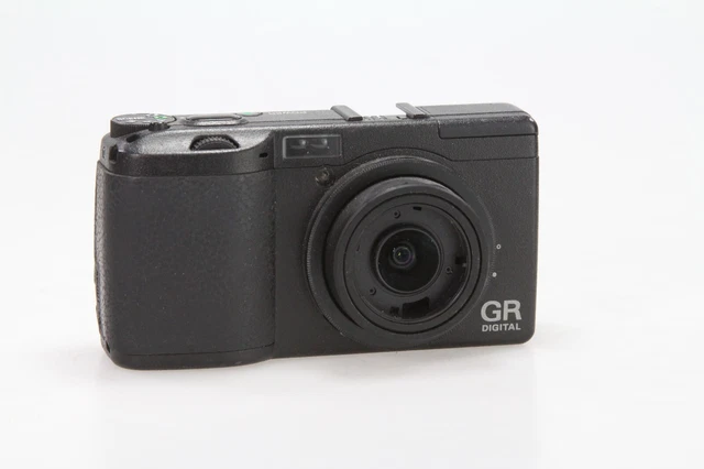 {FOR PARTS or REPAIR} Ricoh GR Point & Shoot Digital Camera - Black
