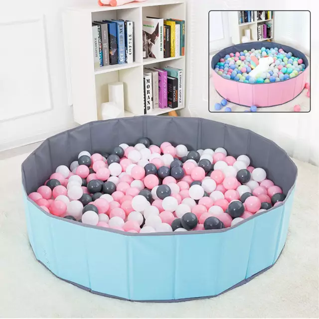 80/120cm Folding Kids Baby Children Game Play Toy Tent Ocean Ball Pit Pool