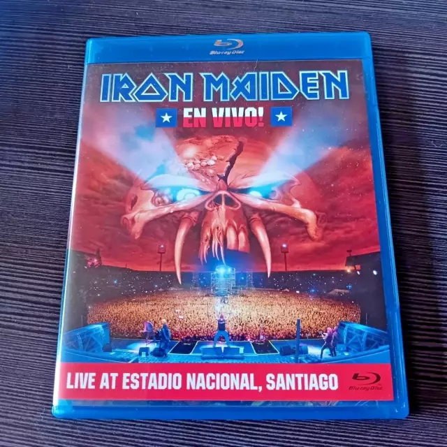 IRON MAIDEN - Blu Ray- En Vivo - Heavy Metal