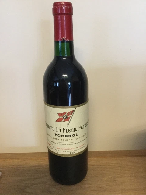 Vin CHATEAU LA FLEUR PETRUS POMMEROL  1990
