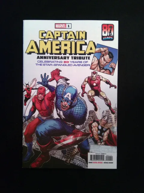 Captain America Anniversary Tribute #1  Marvel Comics 2021 NM-