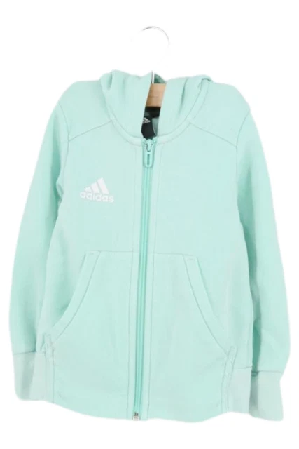 Felpa Adidas bambini taglia 110 turchese