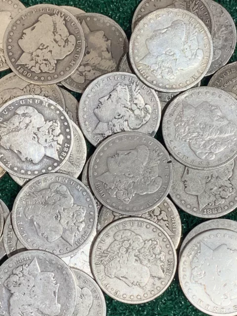 1878-1899  ~PRE 1900~  Silver Morgan Dollar Rare US Old Antique Single Coin Lot