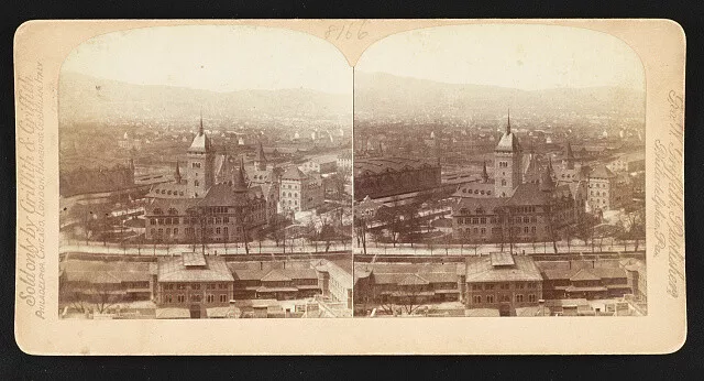 Swiss National Museum, Zurich, Switzerland c1900 Old Photo