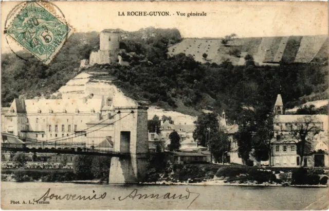 CPA LA ROCHE-GUYON - General View (107014)
