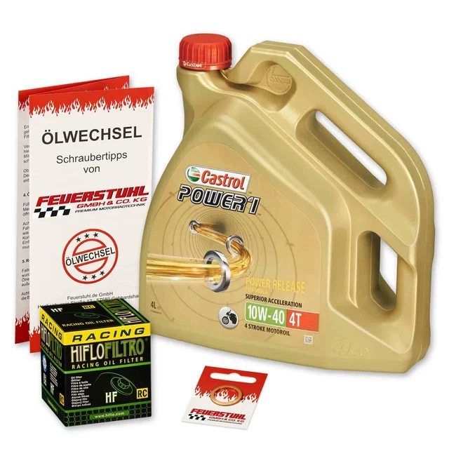 Motorrad Benzin Filter Motul 10W-40 Öl + HiFlo Ölfilter Für Yamaha FZ1 / Fazer/GT, 06-15 Yamaha Fz6 Fazer Verkleidung