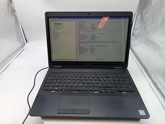 DELL LATITUDE E5540 15,6 Intel Core I5-4310U / 8Go Ram /128Go SSD Msata+HDD 320 EUR 260,00 - FR