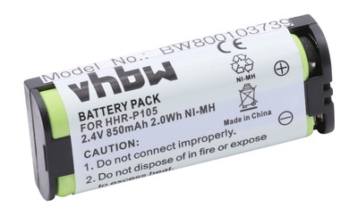 2x Batteria telefono AgfaPhoto kx-fc265 KX-TG 6621gs 6622gb 6622gs 6623gb 6623gs 