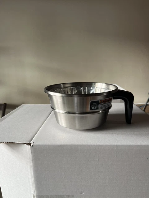 New……:Wilbur Curtis Stainless Coffee/Tea FILTER FUNNEL BREW BASKET Model 0619