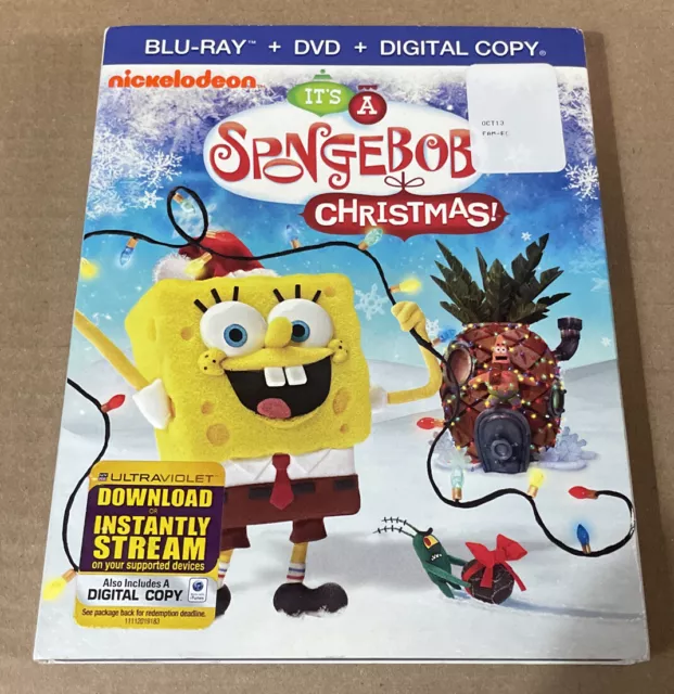 SPONGEBOB SQUAREPANTS: IT'S a SpongeBob SquarePants Christmas! (Blu-ray ...