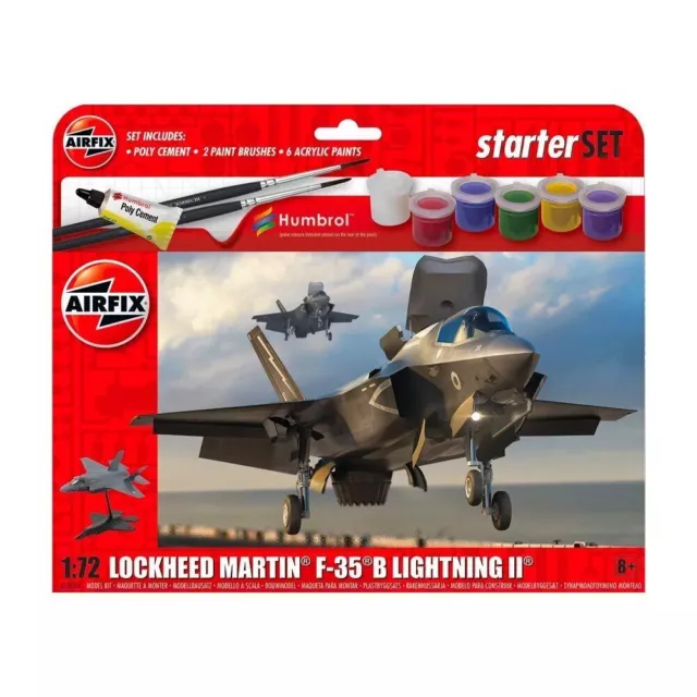 Airfix A55010 Starter Set - Lockheed Martin F-35B Lightning II 1:72 Model Kit