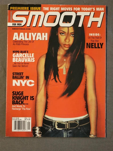 SMOOTH MAGAZINE #1 Premiere Issue! Aaliyah, Suge Knight, Nelly, SUPER