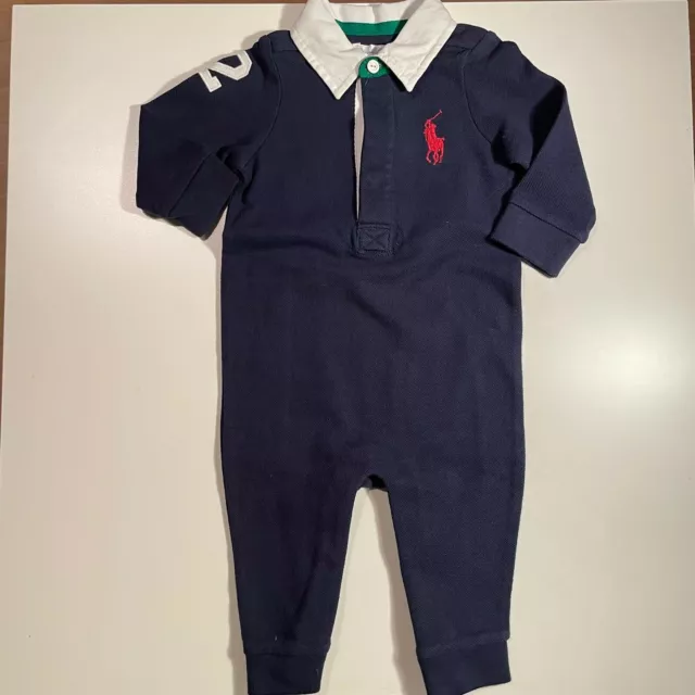 Overall Baby Junge POLO Ralf Lauren   6 Mon