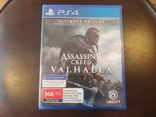 RARE' ASSASSINS CREED Valhalla Drakkar Edition'Complete' PS4