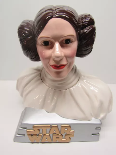 Vintage Star Wars Cookie Jar Princess Leia #588 Of Only 1000 Limited Star Jars