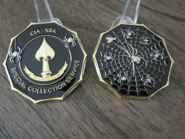 Central Intelligence Agency Special Collection Service CIA NSA Challenge Coin