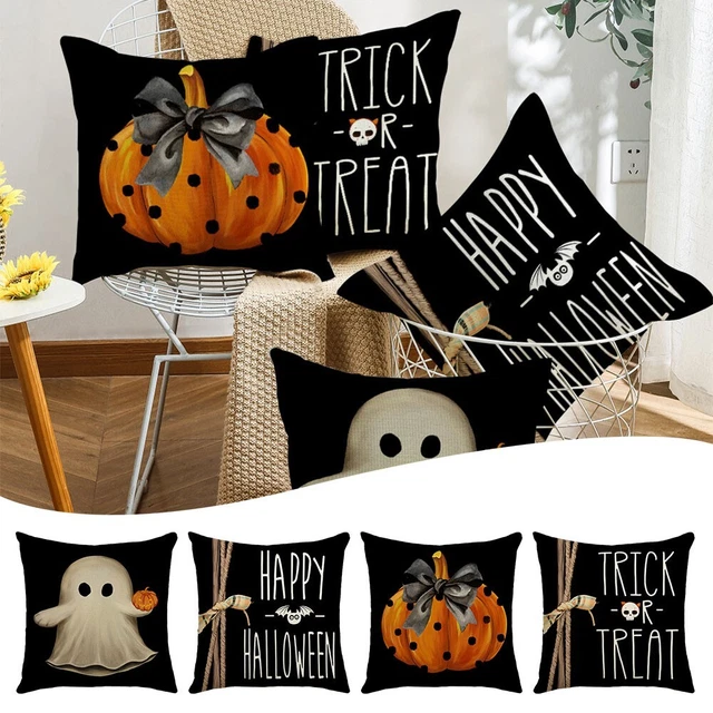 Pillowcase Single Side Printing Holiday Home Decoration Square Shape 1/4pcs