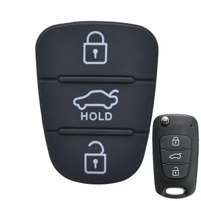 3 Button Remote Key Pad Shell For Kia Soul Picanto Rio Sorento Ceed Sportage