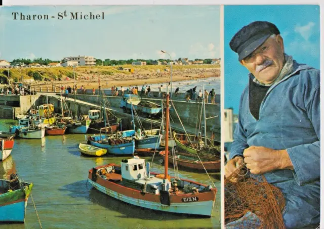 44 . Tharon - Plage . Saint Michel Chef - Chef . Le Port De Peche . 1979