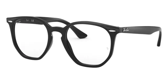 RAY BAN Eyeglasses RB 7151 2000 Black Eyewear Glasses Frames Optical 52-19-145