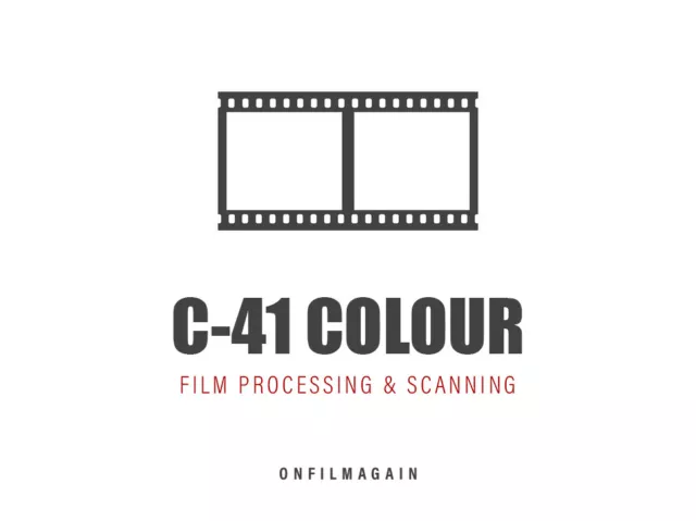 120/35mm C 41 Colour Film Developing and Scanning. Fast and Free Turnaround