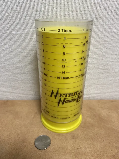 METRIC WONDER 2 Cup (16 Oz) Measuring Cup~ Wet/Dry Measure ~ FREE SHIPPING  $12.99 - PicClick