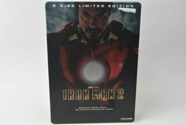 Iron Man 2 -  Limited Steelbook Edition (DVD) Film | Zustand sehr gut