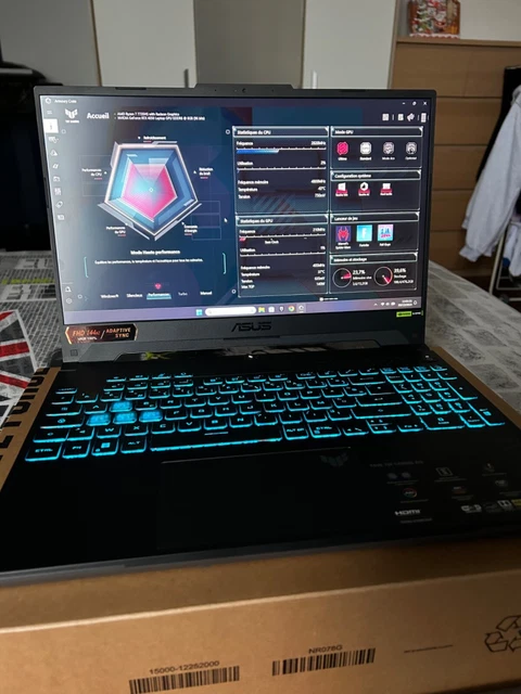 ordinteur portable gamer asus tuf 15