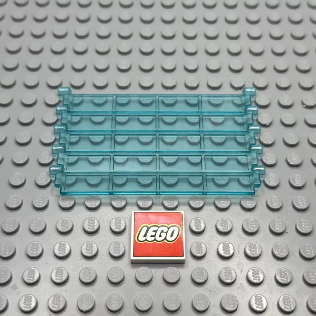 LEGO® Slat Roller Door Garage Door 4218 Clear Light Blue 5 Piece