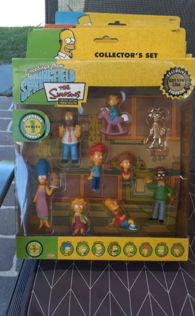 The Simpsons The Simpsons Limited Edition Figurine Collector's Set 1 Golden Lisa