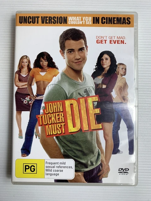 JOHN TUCKER MUST DIE Uncut Version Jesse Metcalfe DVD R4