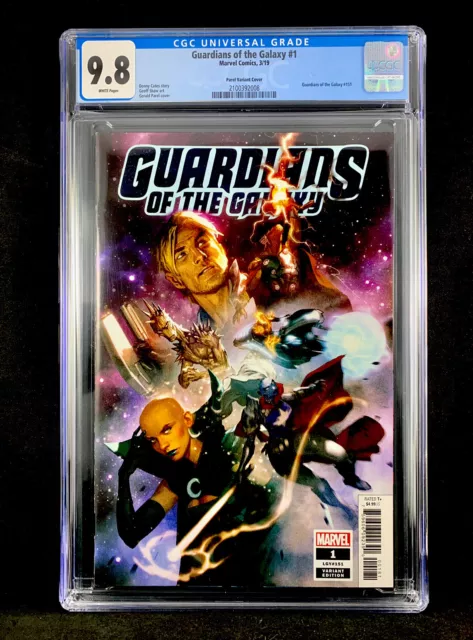 Guardians of the Galaxy 1 CGC 9.8 Parel variant