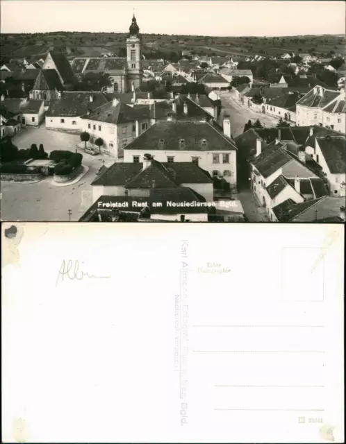 Ansichtskarte Rust Ruszt | Rušta Stadtpartie 1963
