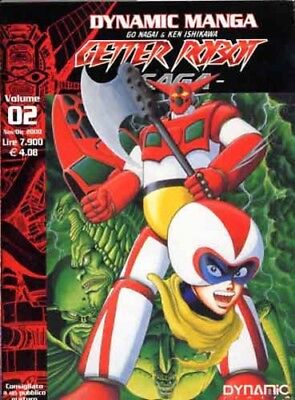 manga DYNAMIC DYNIT  Go Nagai GETTER ROBOT SAGA numero 4 di 4 