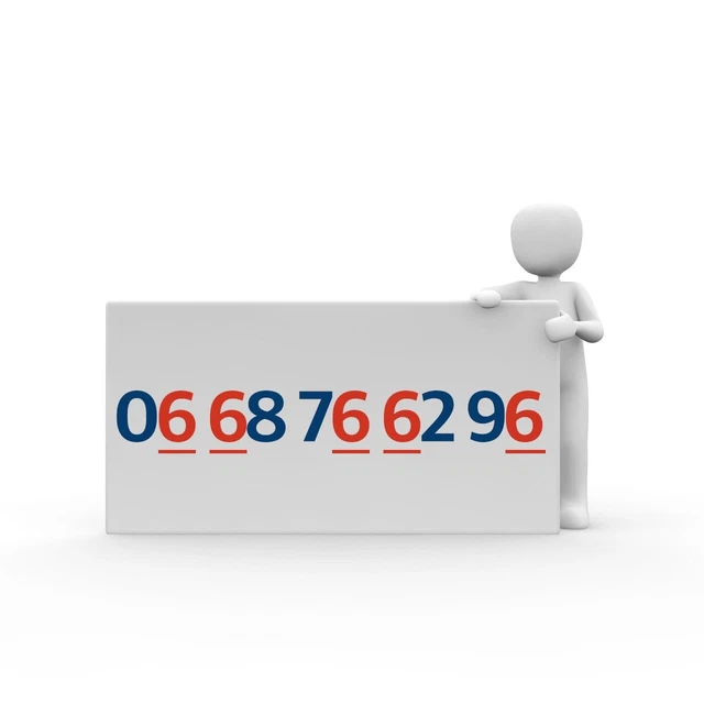 📞 Numéro VIP facile à retenir! Pour professionnel et particulier 🚀