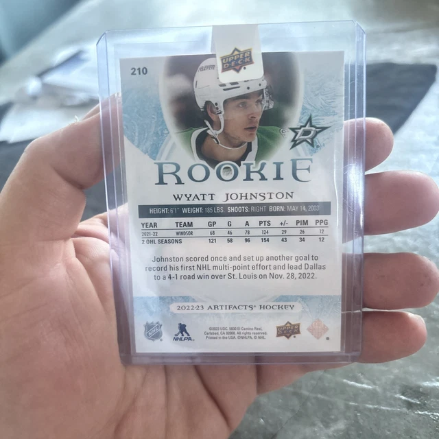 Wyatt Johnston #459 Prices [Rookie] | 2022 Upper Deck | Hockey Cards