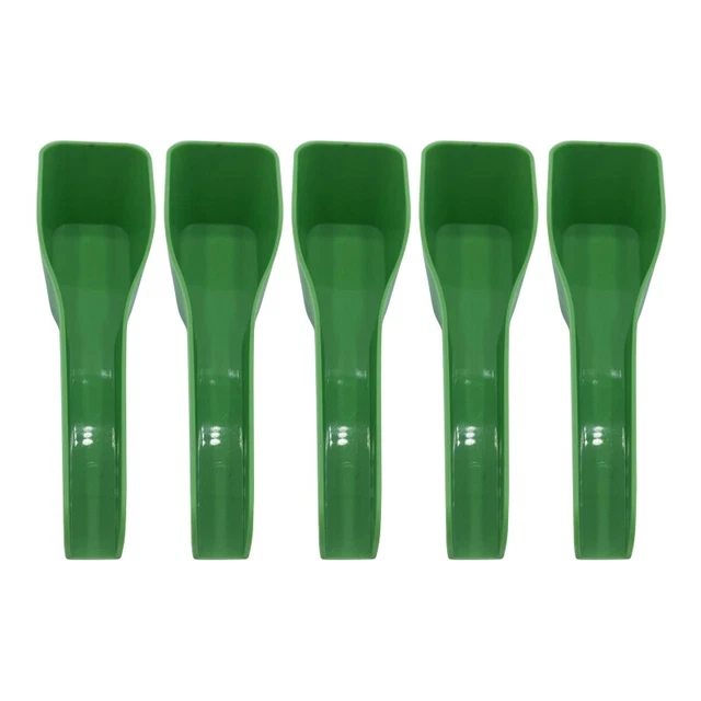 5Pcs Parrot Feeding Spoon Chicken Feed Food Water Feeder Spoons for Peony