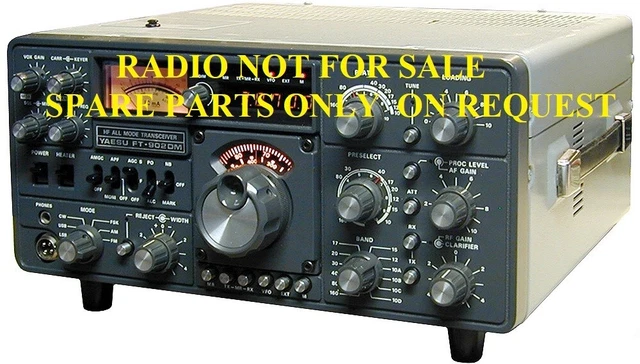 Façade Avant Pour Yaesu Sommerkamp FR 101 - Pièce Détachée Radioamateur HF