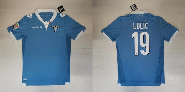 6955 MACRON LAZIO LULIC 19 MAGLIA GARA THIRD 2013 SERIE A TIM MAGLIETTA T- SHIRT 6955 MACRON LAZIO LULIC 19 MAGLIA GARA THIRD 2013 SERIE A TIM MAGLIETTA T- SHIRT