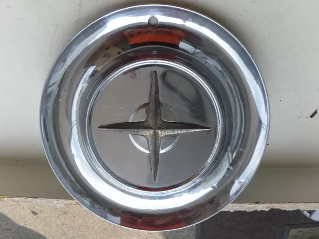 ONE VINTAGE 1954 Oem Chrysler Imperial Lebaron New Yorker Hubcap Wheel ...